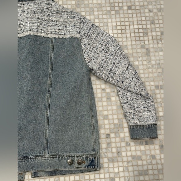 BB Dakota X Steve Madden The Festival Denim Trucker Jacket - Picture 15 of 16